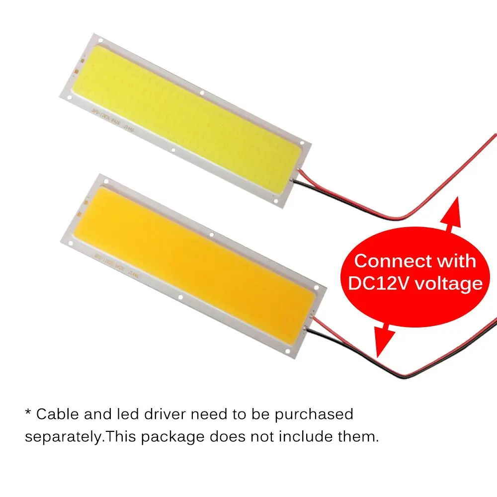 Promotion！12V led Plate light cob strip lamp On Board 2w-300w diode cob for DIY bulb cob led strip chip led Lighting Source