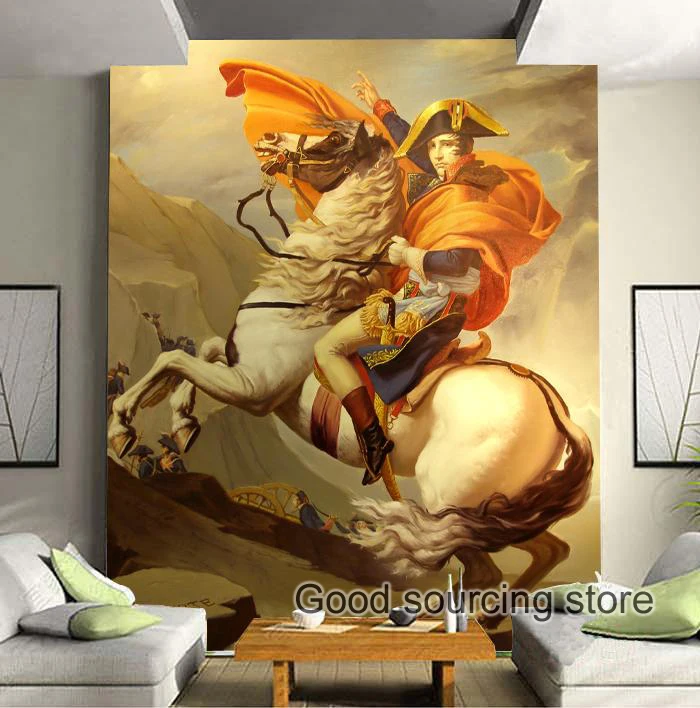 European Napoleon oiling painting porch photo wallpaper