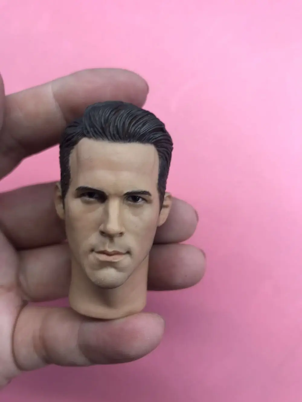 

Ryan Reynolds Male Head Sculpt Model Deadpool 1/6 Scale for 12" Figure Body Toy