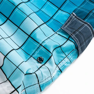 Bermuda masculina para praia, moda praia, moda surf, maiô, baús, shorts de banho, plus size, M a 6XL, verão 6 principais vendas bermuda de praia hurley - №6