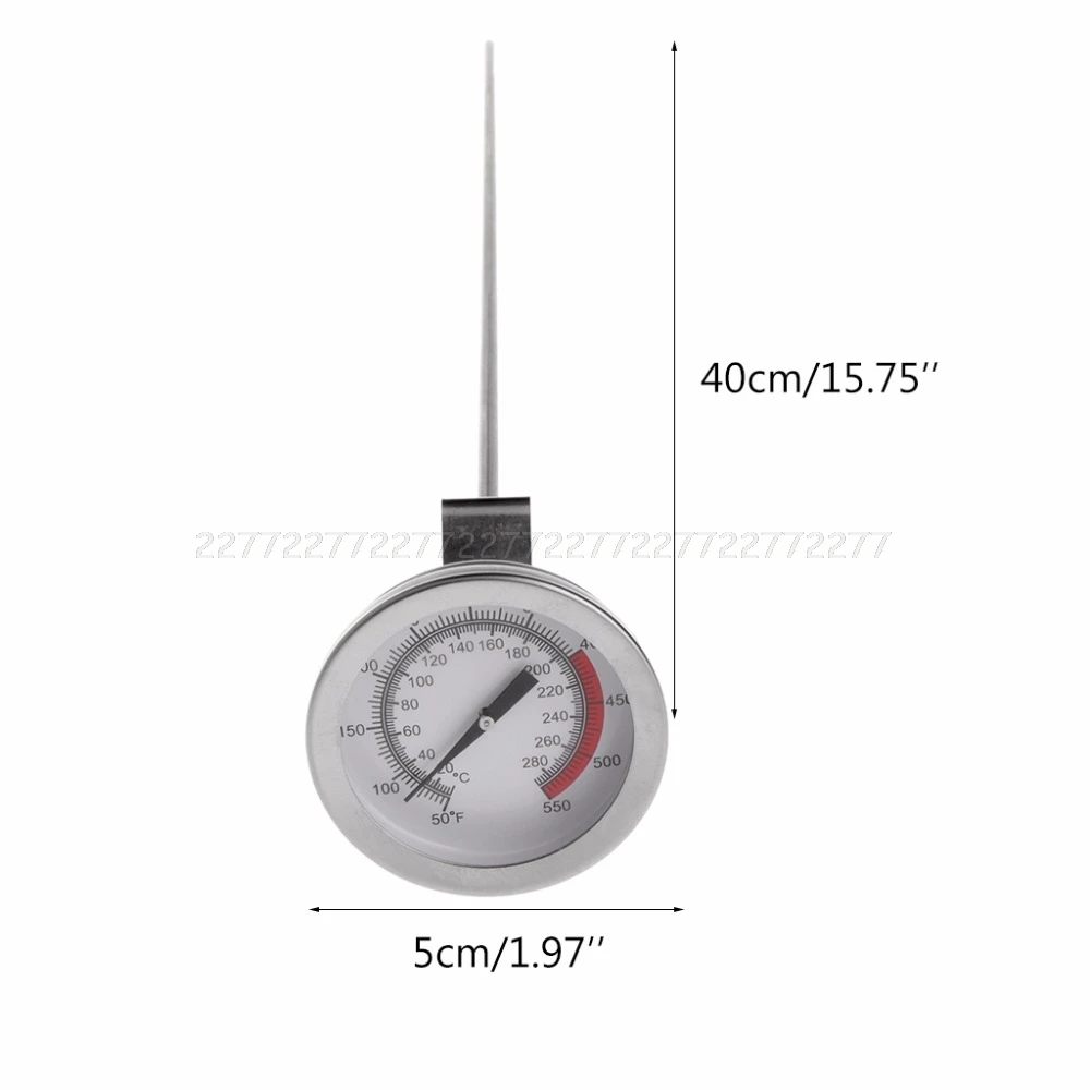 Frying Oil Fryer Fries Fried Chicken Wings BBQ Grill Thermometer 40cm Long Probe S08 dropship