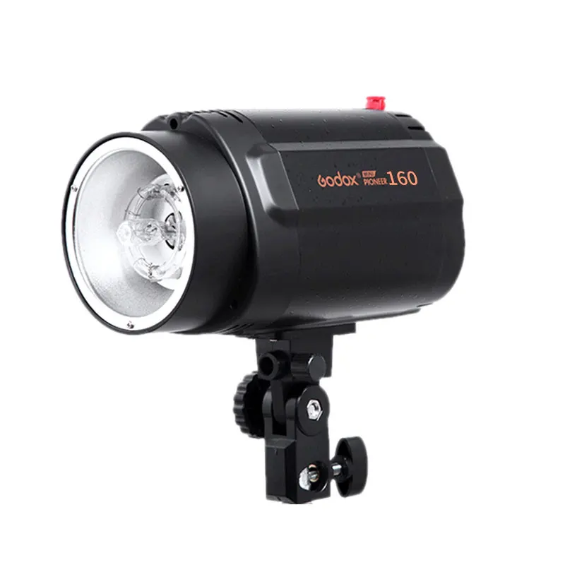 Imagem -02 - Godox Pro Photography Lighting Lamp Head Photo Studio Flash Velocidadelite Light Strobe 220v 110v 160w 160w