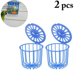 2PCS Bird Fruit Vegetable Feeder Creative Multi-Purpose Cage Hanging Toys Basket Parrot Feeder Pet Feeding Supplies Dropshipping