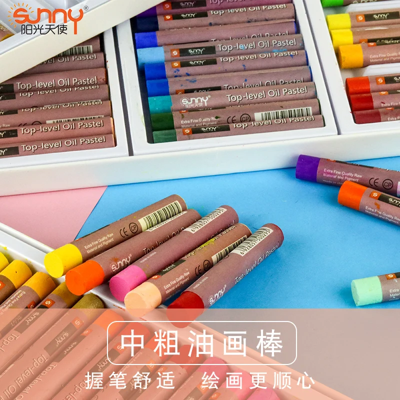 12/18/36/50 Colors Top Level Pastel Chalks Oil Painting Stick Crayon Graffiti Pen  Pastel Colors