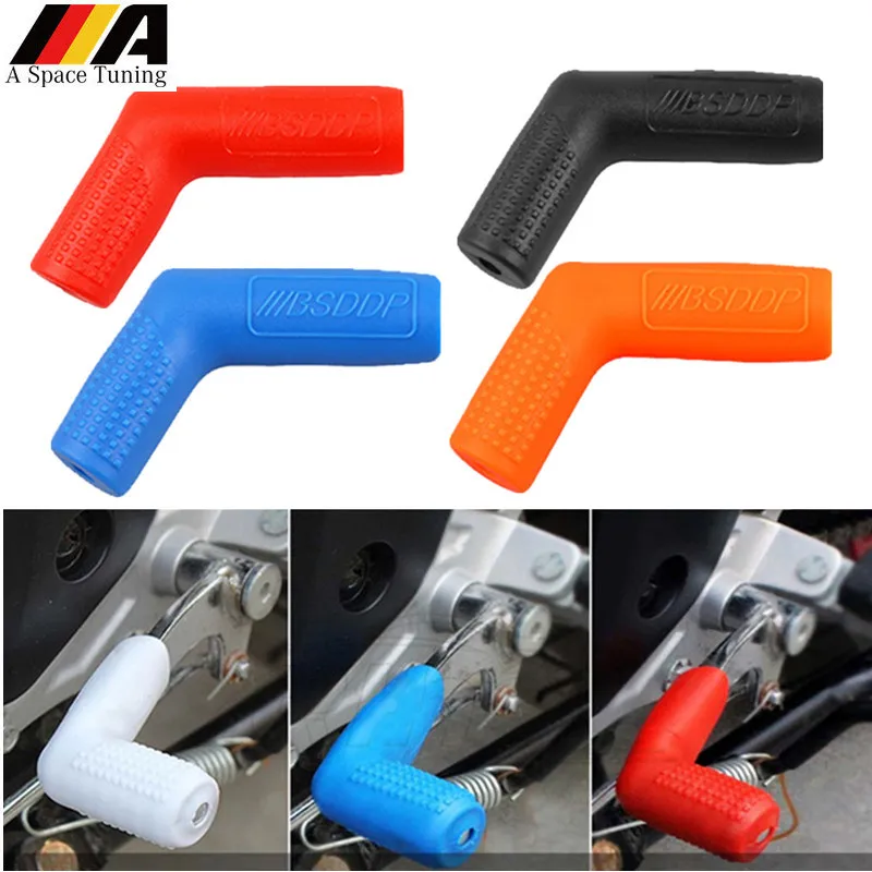 Universal Motorcycle Gear Shift Lever Rubber Sock Gear Shifter Boot Shoe Shift Case Protectors Covers Moto Replacement Patrs