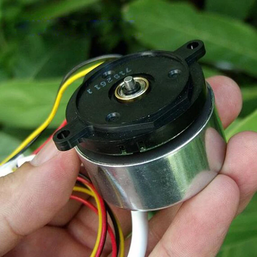 double ball bearing precision DC brushless fan motor voltage direct speed regulation 48V 10000 rpm diameter 40.8 MM