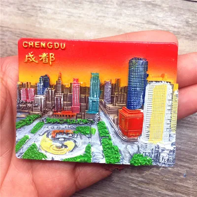 

Chengdu Sichuang China World Travel Fridge Magnet Tourist Souvenirs