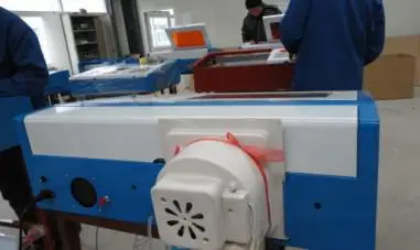 آلة النقش بالليزر CO2 ، 50 واط ، 40 واط 220 فولت/110 فولت ، موجه ليزر CNC مع محور دوار