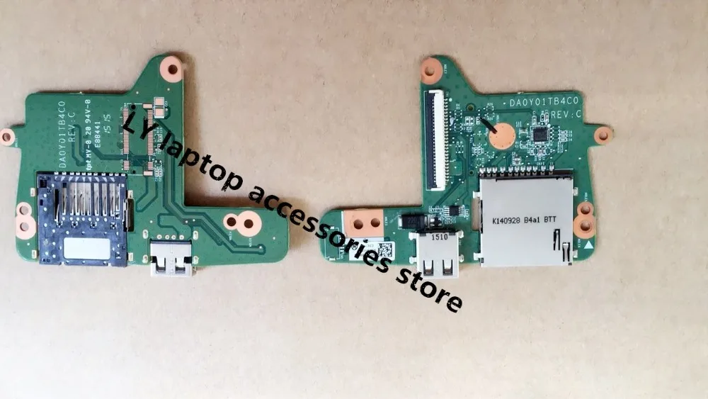 

Для HP Chromebook 14-Q 14-Q010DX 14-Q039WM оригинальная USB плата для ноутбука USB плата интерфейса 7DA0Y01TB4C0
