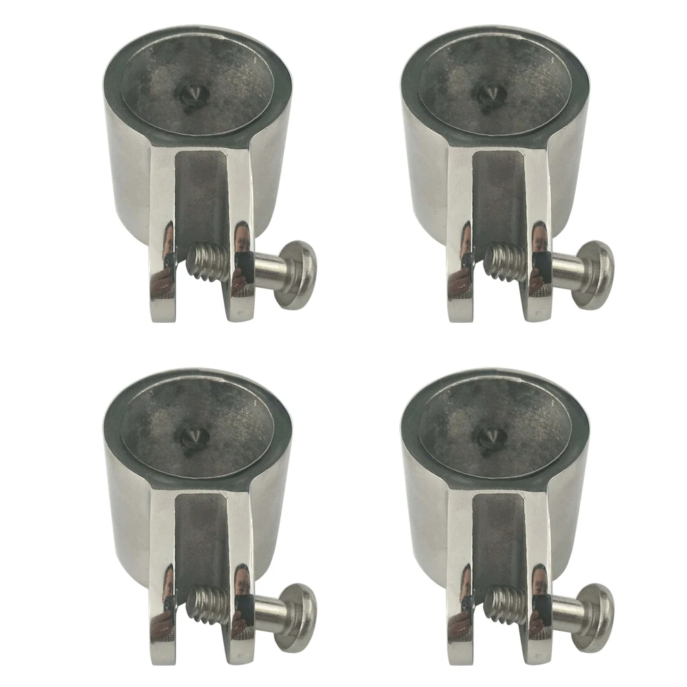 Stainless  Marine Bimini Top Jaw Slide Hinge Heavy Duty Jaw Slide Boat Hardware Connecting Hinge with Bolt 4pcs