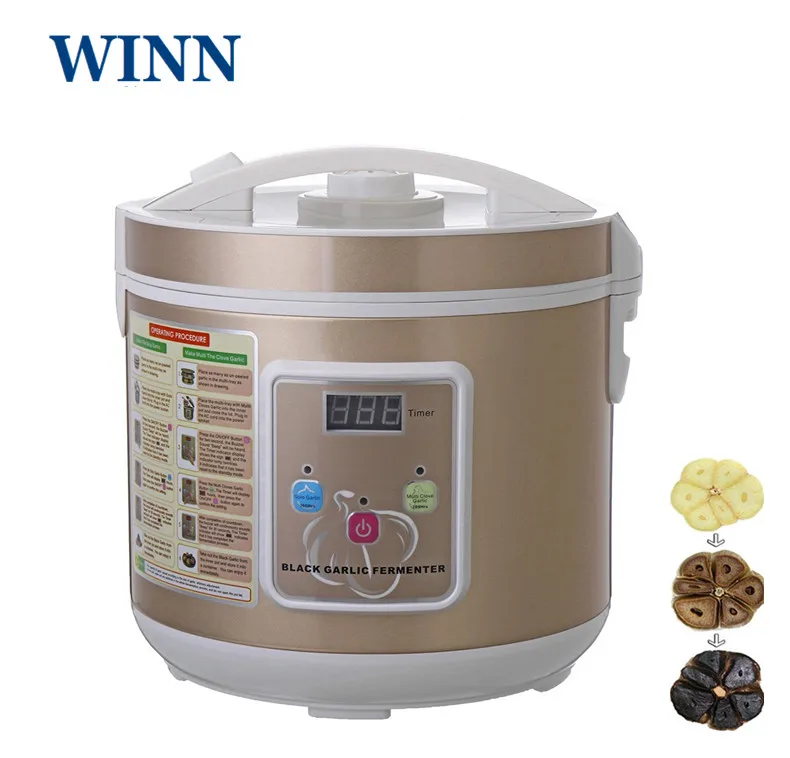 

5L Black Garlic fermenter 220V/110V electric black garlic fermenting machine DIY household automatic zymolysis pot maker