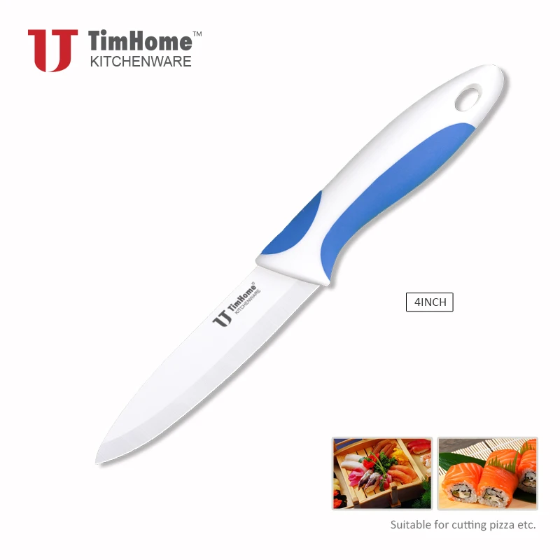 Timhome 4 inch Peeling Ceramic Knife fruit knife