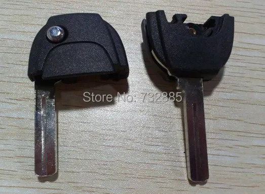 Folding Flip Remote Key Head Fix For Volvo Remote Key Shell No Chip Reserve Uncut Blade