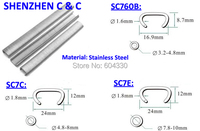 C nails Stainless Steel Pneumatic C ring nail Hog ring nail for SC7E SC7C SC760C sc760b Air gun