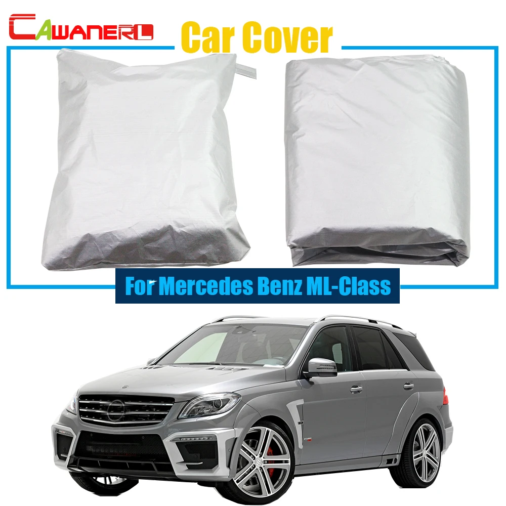 

Cawanerl Car-Cover Car Cover Anti-UV Snow Sun Rain Resistant Cover Dustproof For Mercedes-Benz ML ML-Class Free Shipping !