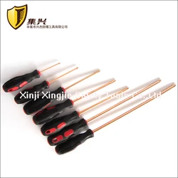 3.2*50mm Non magnetic,Explosion proof phillips Screw driver, Non sparking Screw Driver, Beryllium bronze Screwdriver.