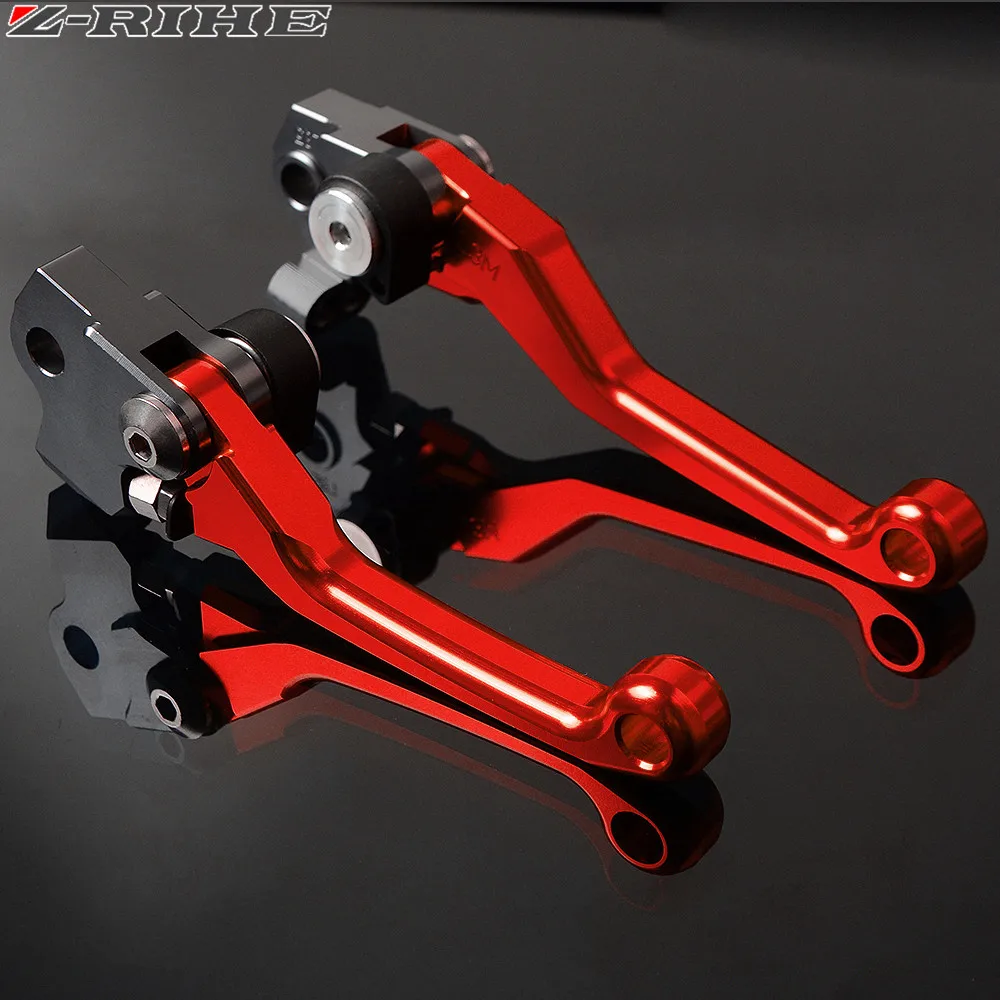 CNC Pivot dirt Bike Brake Clutch Lever Handle For suzuki RMZ 250 RMZ250 2007 2008 2009 2010 2011 2012 2013 2014 2015 2016 image 3