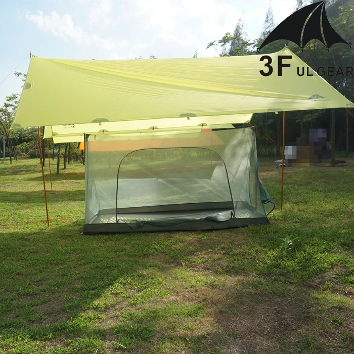 3F ul GEAR Ultralight Outdoor 2 Person summer camping Mesh Tent / tent Body / Inner Tent / tent Vents / Lightweight Mosquito Net