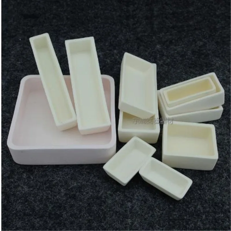 

99% alumina Corundum crucible Square crucible High temperature resistance