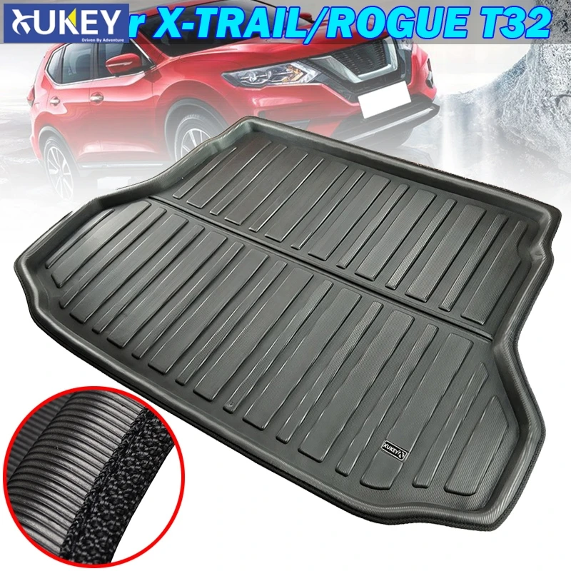 Tailored Boot Cargo Liner Tray For Nissan X-Trail Rogue XTrail T32 2014 2015 2016 2017 2018 2019 2020 Trunk Mat Floor Waterproof