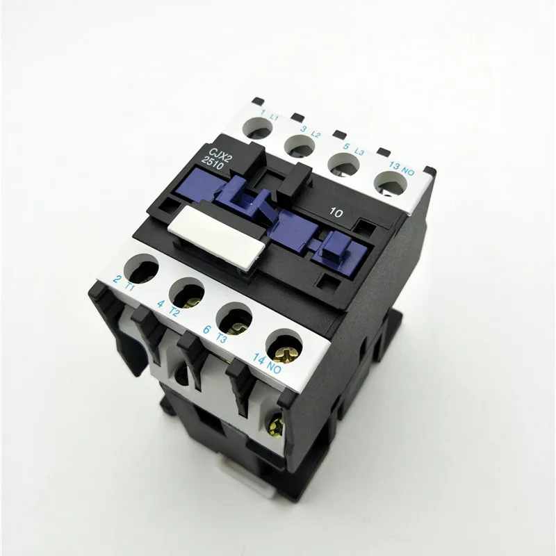 CJX2-2510 660V 40A 3 Poles 3P NO DIN Rail AC Contactor 24V Coil