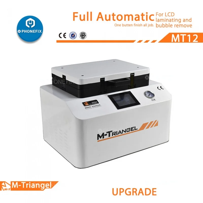 M-triangel-separador de pantalla LCD de MT-12, equipo de restauración de tableta completamente automático para teléfono móvil, elimina burbujas de aire