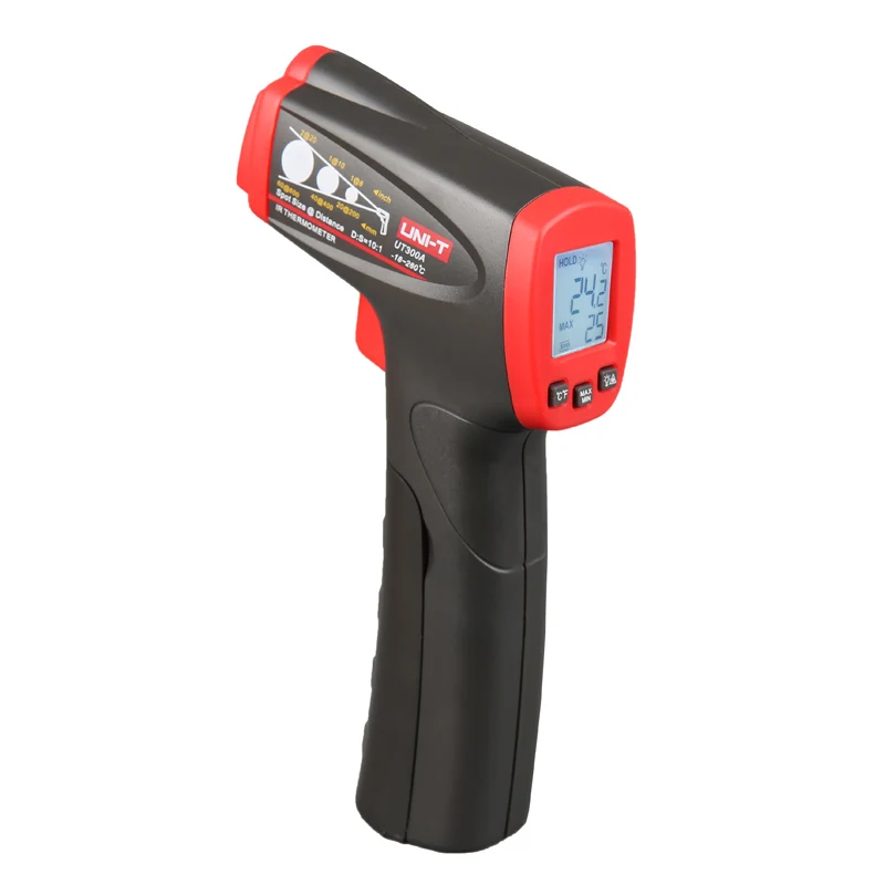 UNI-T UT300A Non Contact Infrared Thermometer Measure Temperature 10:1 D:S For Industrial