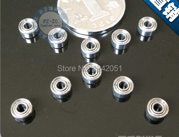 10PCS R4-2RS ball bearing 6.35*15.875*4.978 mm deep groove ball bearing