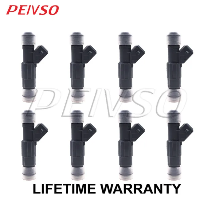 

PEIVSO 8pcs 0280155931 fuel injector for Dodge Dakota RAM 1500/2500/3500 B3500 5.2 5.9 Pontiac GTO 2004 5.7 Firebird 1999-2002