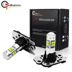 2pcs 6000K White Canbus PH16W PW16W LED Bulbs For BMW LCI E92 E93 M3 3 Series Audi A7 S7 RS7 Backup Lights 12V