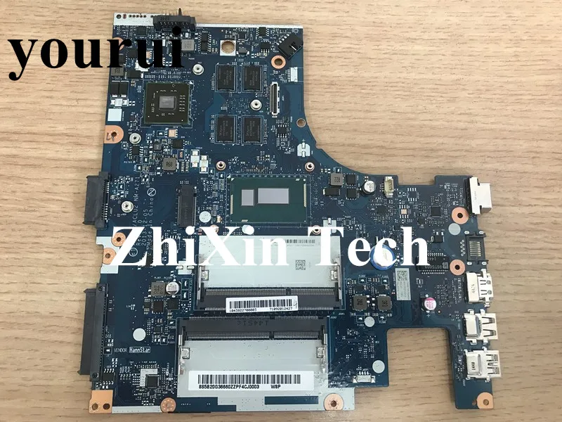 yourui ACLU1/ACLU2 NM-A271 Laptop motherboard for Lenovo G50-70 Laptop mortherboard Test original motherboard REV1.0 I3-CPU