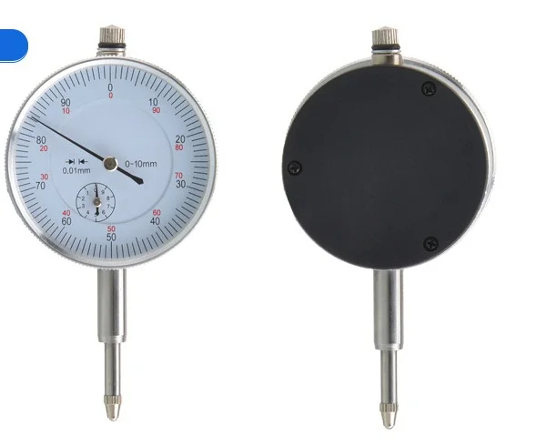 0-10/0.01mm Dial Indicator With Lug Back Precision Measurement Gauge Micrometer Measuring Tools