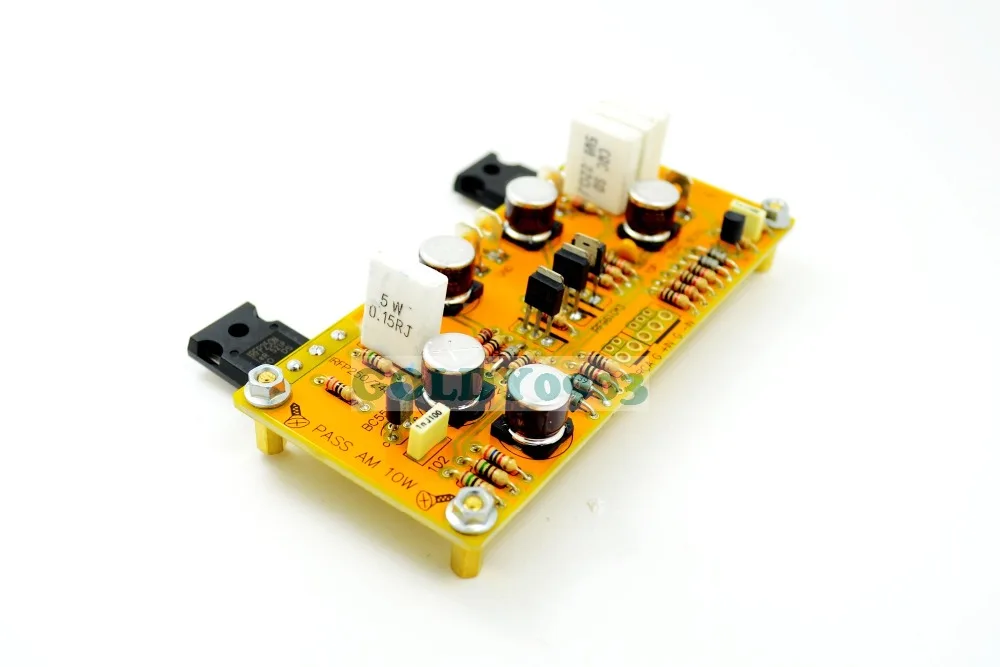 Finished YS PASS AM Class A Single-ended Amplifier / 10W small A / Unbalanced Input With Balanced Input