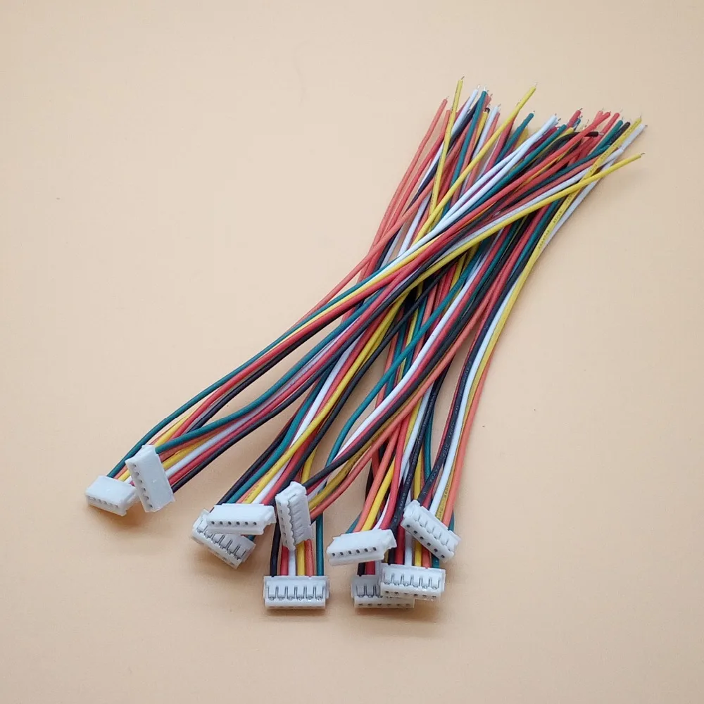10Pcs Length 150mm Mini Micro ZH 1.5mm 2/3/4/5/6/7/8/9/10 Pin JST Connector Single Plug With Wires Cables 28AWG