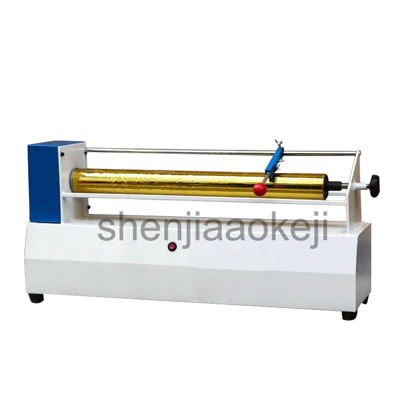 Electric Foil Paper Cutter Electromechanical Aluminum Cutting Machine Guillotine Trimmer Ribbon Separator Slitting Machine 1pc