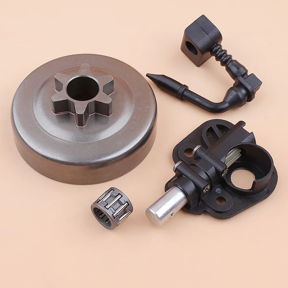 3/8 "Ly Hợp Trống Con Quay Bơm Dầu Bộ Cho Đối Tác 350 351 352 370 371 390 420 Máy Cưa Xích Linh Kiện Thay Thế 530047061 530071259