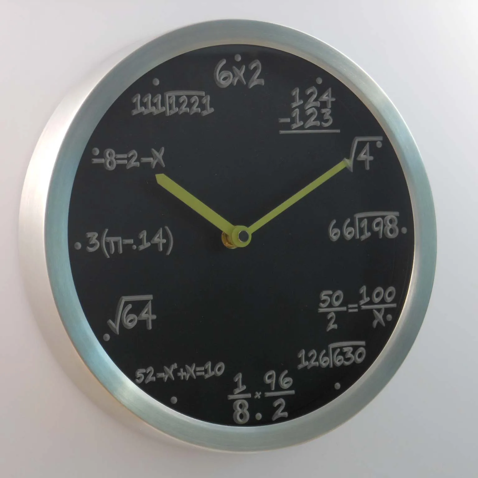 nc0461 Math Class Algebra Formula Mathematics Teacher gift Neon Light LED Wall Clock