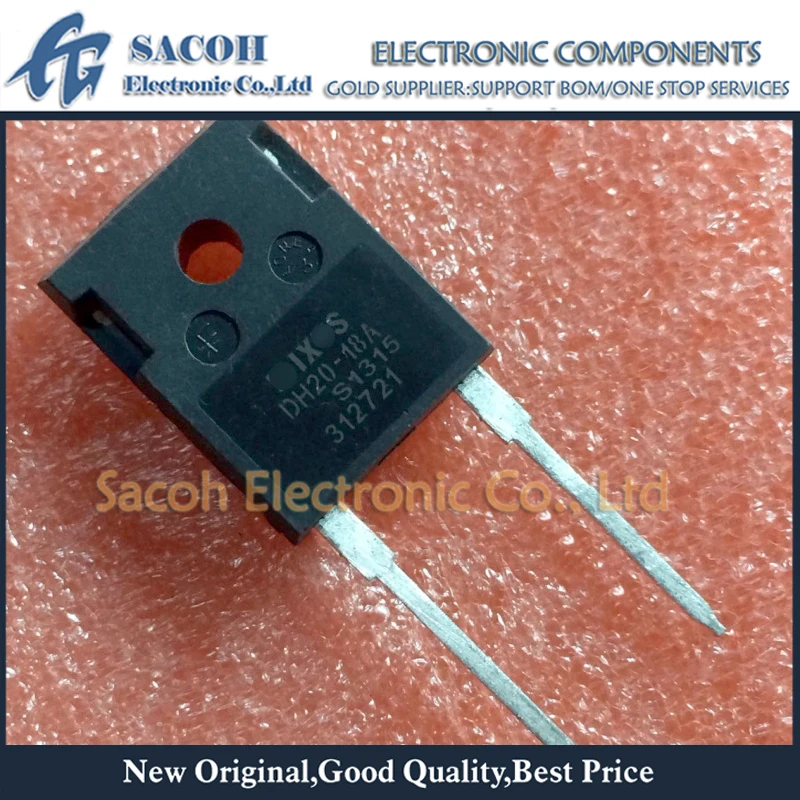 

Refurbished Original 5Pcs/Lot DH20-18A OR DH40-18A TO-247 20A 1800V High Voltage Fast Recovery Diode