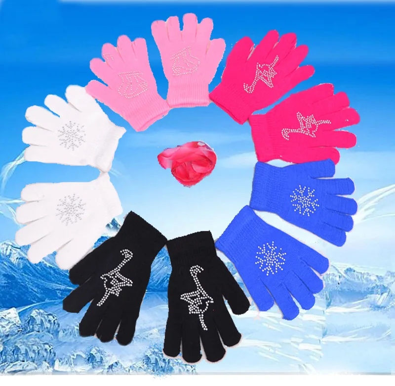 

figure skating gloves for kids keep warm ice skater gloves free shipping hot sale