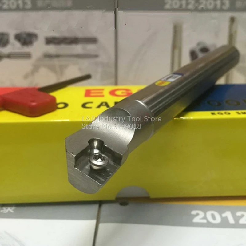 EGO Anti-vibration 95 Angle CNC Inter Bore S20Q-SCLCR12 D20mm L180mm Tool Holder For Insert CCMT120404 Lathe Dropshipping Center