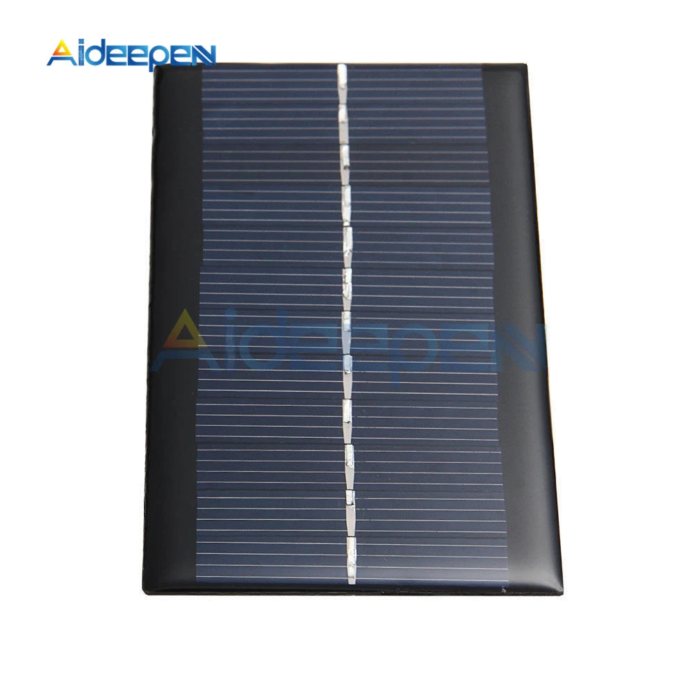 Solar Panel 6V 1W Mini Solar System DIY For Battery Cell Phone Chargers Portable Solar Cell