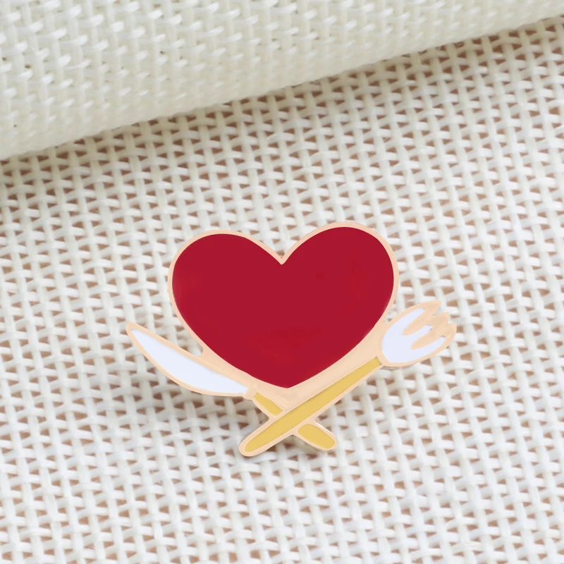 Ice Cream Sweetheart Castle Strawberry Cute Enamel Pin Brooch Child Backpack Metal Badge Ladies  Jewelry Gift Brooch Wholesale