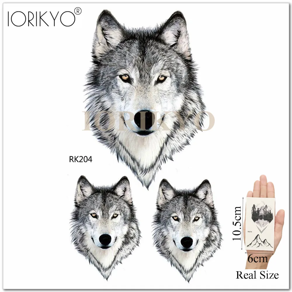 IORIKYO Triangle Planet Temporary Tattoo Women Fashion Stickers Fake Tatoos Men Black Geometric UFO Water Transfer Tattoo Makeup