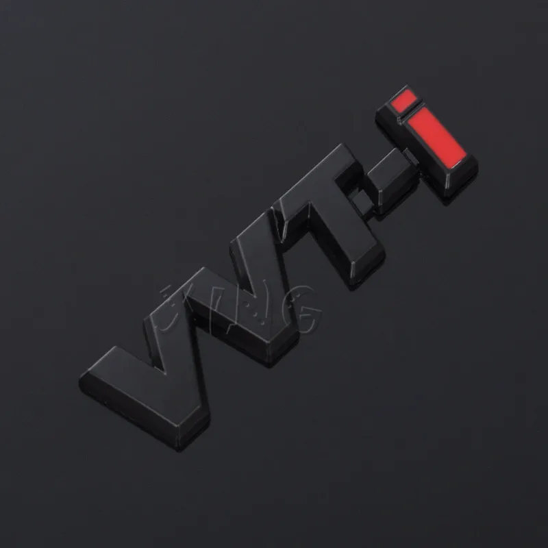 ملصق سيارة درابزين شعار السيارات الجانب الجناح شارة ملصق مائي لتويوتا VVT-i VVTi شعار كامري كورولا يارس Rav4 Chr أوريس أفينسيس ريز