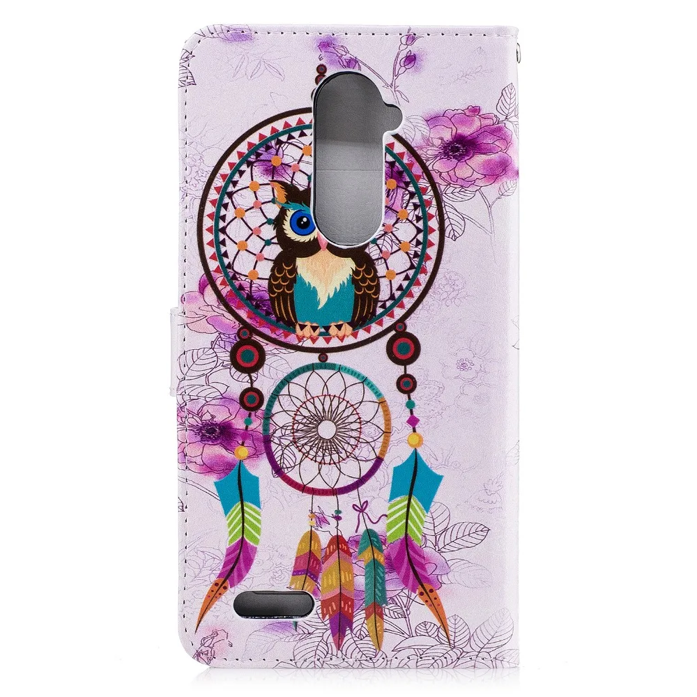 Case For zte 981 Cases Card Slots Embossing Relief Wallet Animal flower Bear Wind chimes Elephant tiger pattern Phone Cover Case