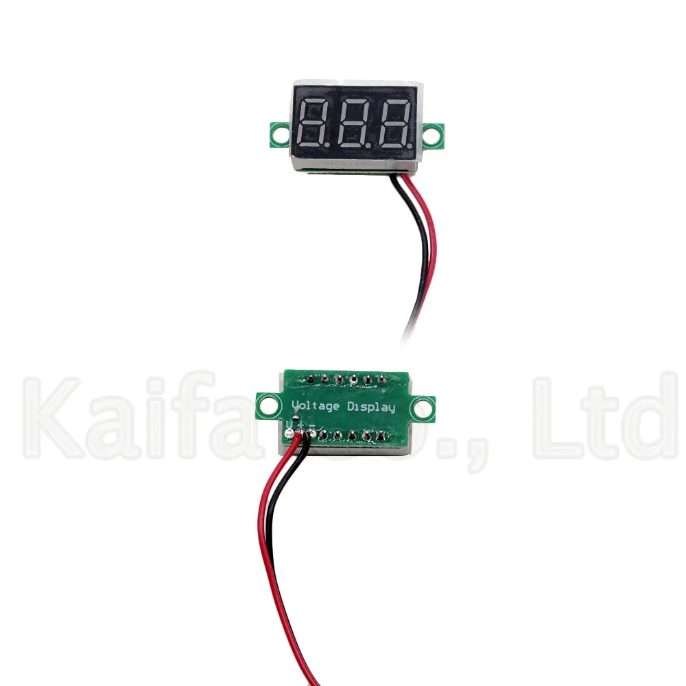DIY Digitale LED Mini Display Module 0.36 "DC 2.7 v-32 v Voltmeter Spanningstester Panel Meter Gauge voor Motorfiets Auto