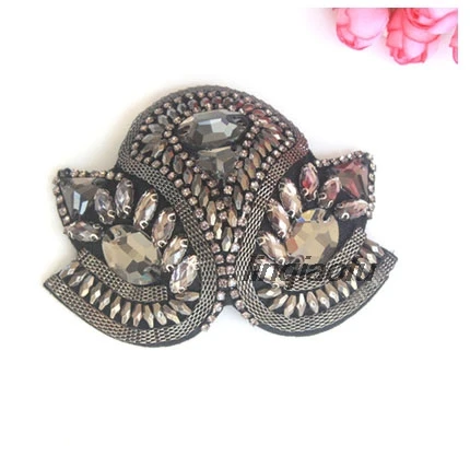 Korean-style modified western assembly brooch metal high-end performance stage clothing badge