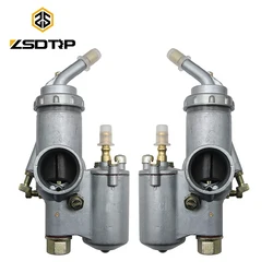 ZSDTRP 1Pair Ural K750 Motorcycle Carburetor PZ28 Carburador For BMW R50 R60/2 R69S R12 K750 R1 R71 M72