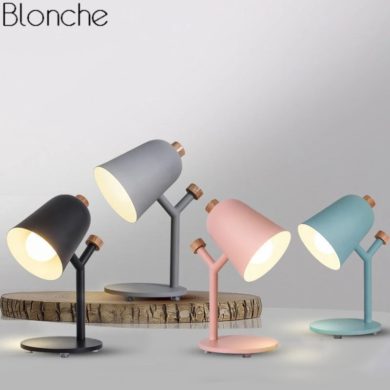 

Nordic Modern Branches Table Lamp for Living Room Bedroom Bedside Lamp Led Iron Wood Stand Desk Light Reading Home Deco Fixtures