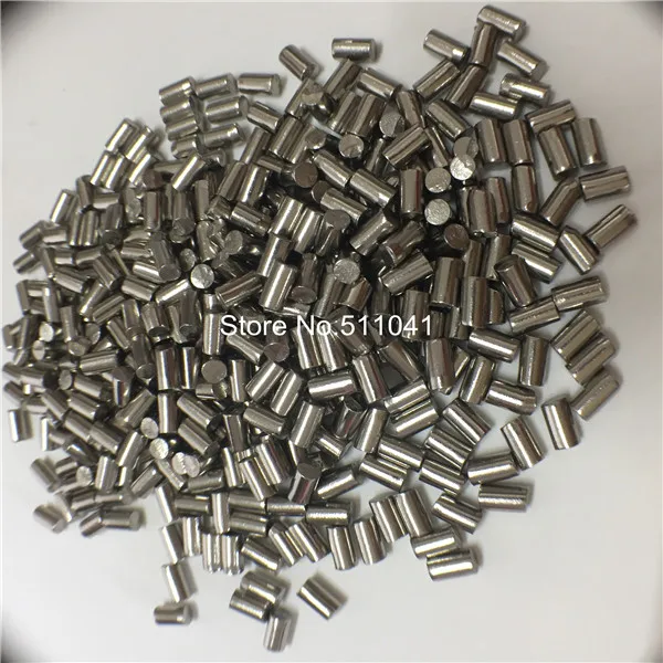purity 99.9% Hafnium particle rod dia1.9x4mm   for evaporation Plating,Vacuum coating Materials, Paypal